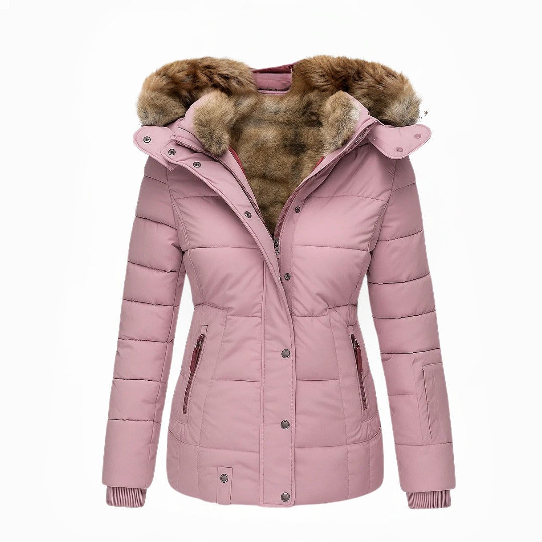 Anna™ | Abrigo de invierno cálido con forro de piel