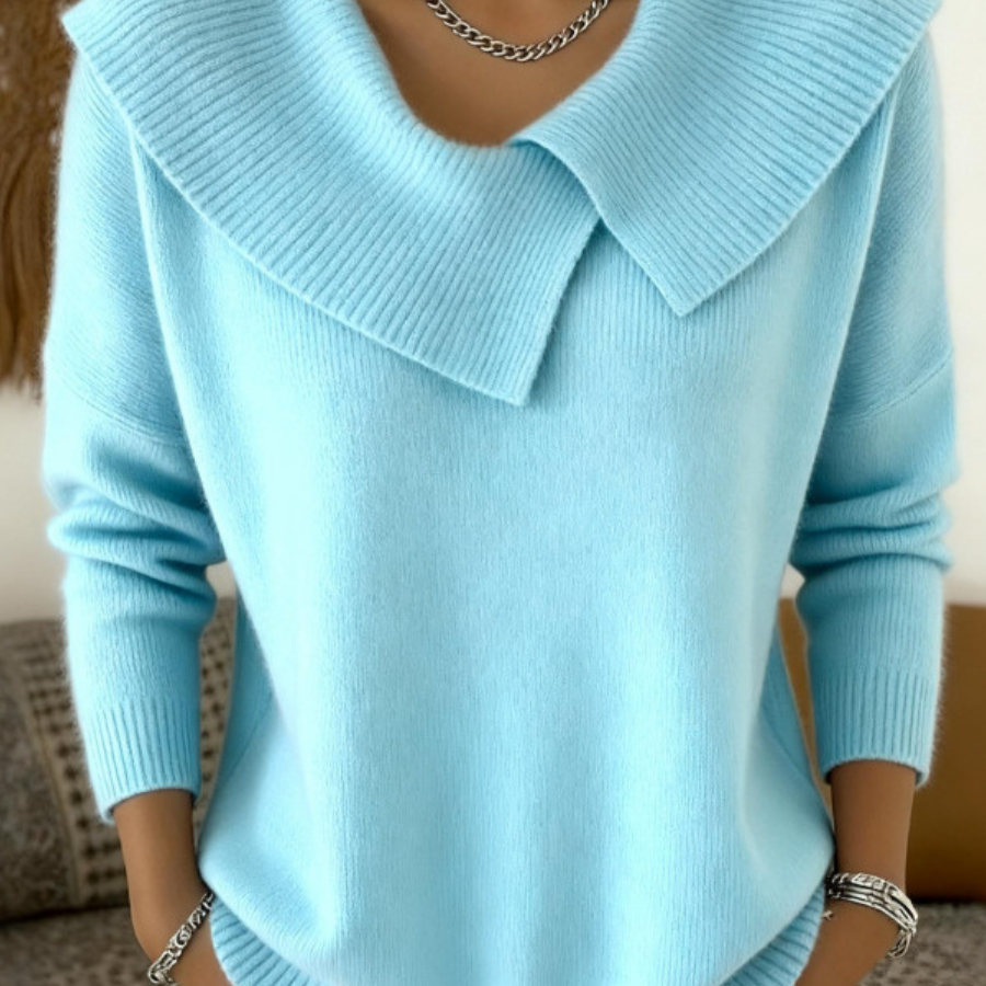 Lucia | Suéter cálido con cuello suave