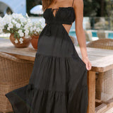 Ada - Vestido midi de tirantes