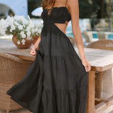 Ada - Vestido midi de tirantes