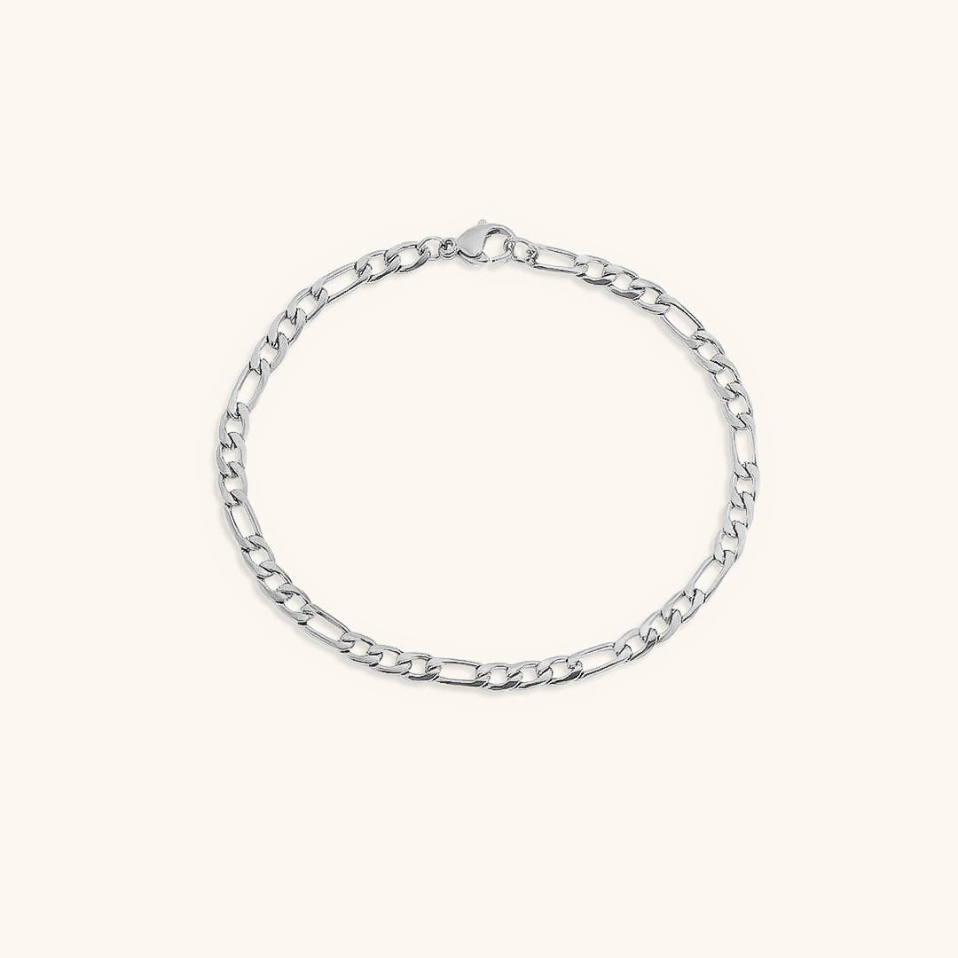 Pulsera Saturno de Cadena Dorada