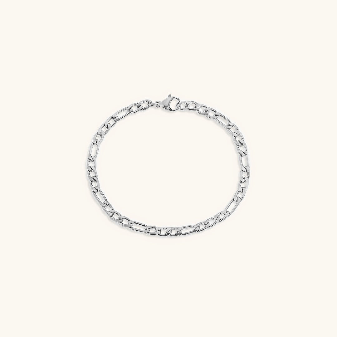 Pulsera Saturno de Cadena Dorada