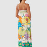 Adaia - Midi vestido estampado