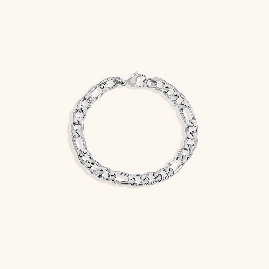 Pulsera Saturno de Cadena Dorada