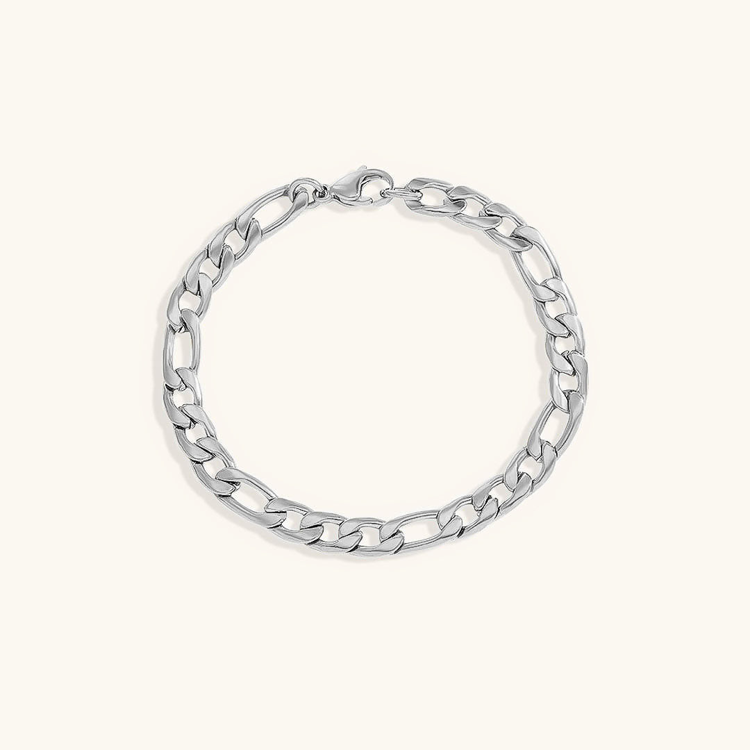 Pulsera Saturno de Cadena Dorada