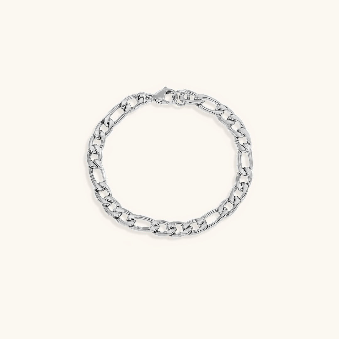 Pulsera Saturno de Cadena Dorada