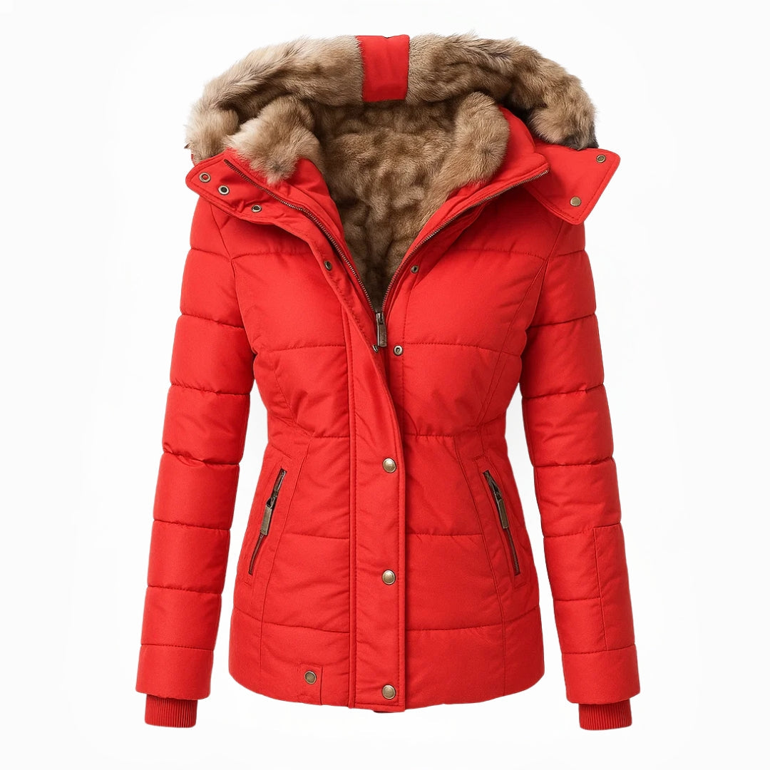 Anna™ | Abrigo de invierno cálido con forro de piel