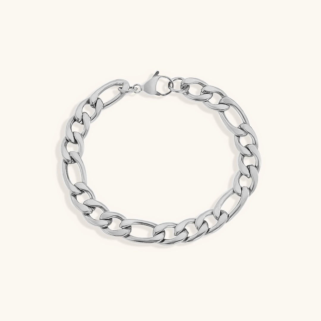 Pulsera Saturno de Cadena Dorada