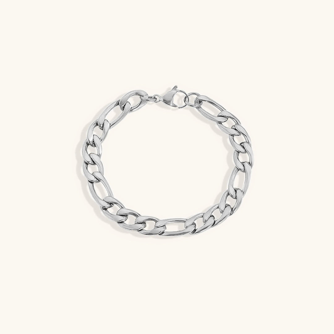 Pulsera Saturno de Cadena Dorada