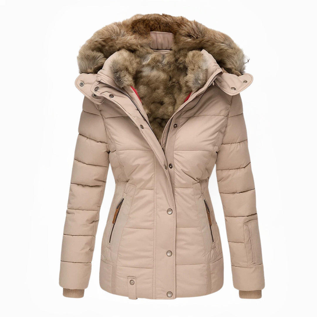 Anna™ | Abrigo de invierno cálido con forro de piel