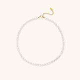 Choker Avaria con Perlas de Agua Dulce