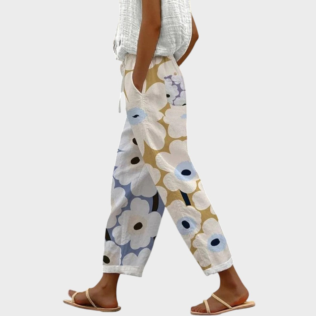 Jasmine | Pantalones Elásticos Estampados