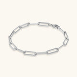 Pulsera Eloise de Oro con Diseño Paperclip