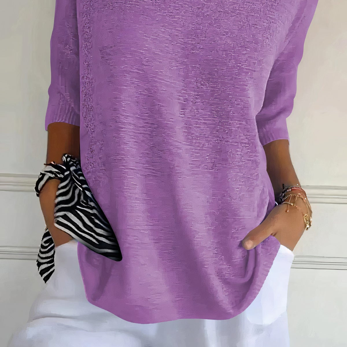 Blusa de punto