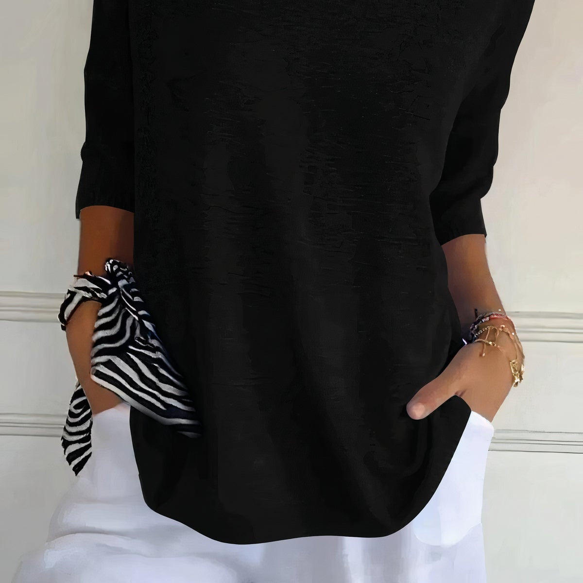 Blusa de punto