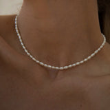 Choker Avaria con Perlas de Agua Dulce
