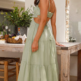 Ada - Vestido midi de tirantes