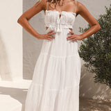 Ada - Vestido midi de tirantes