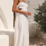 Ada - Vestido midi de tirantes