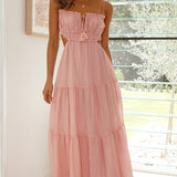 Ada - Vestido midi de tirantes