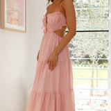 Ada - Vestido midi de tirantes