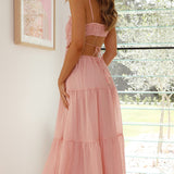 Ada - Vestido midi de tirantes