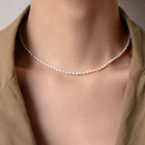 Choker Avaria con Perlas de Agua Dulce