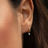 Aros Reversibles Blake con Diamantes