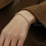 Pulsera Wisteria tipo Tennis con Diamantes