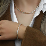 Collar Tennis Wisteria con Diamantes