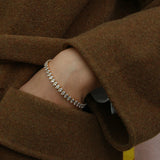 Pulsera Wisteria tipo Tennis con Diamantes