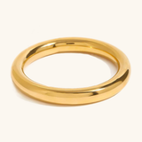 Brazalete Lina en Oro Liso