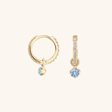 Aros Reversibles Blake con Diamantes