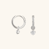 Aros Reversibles Blake con Diamantes