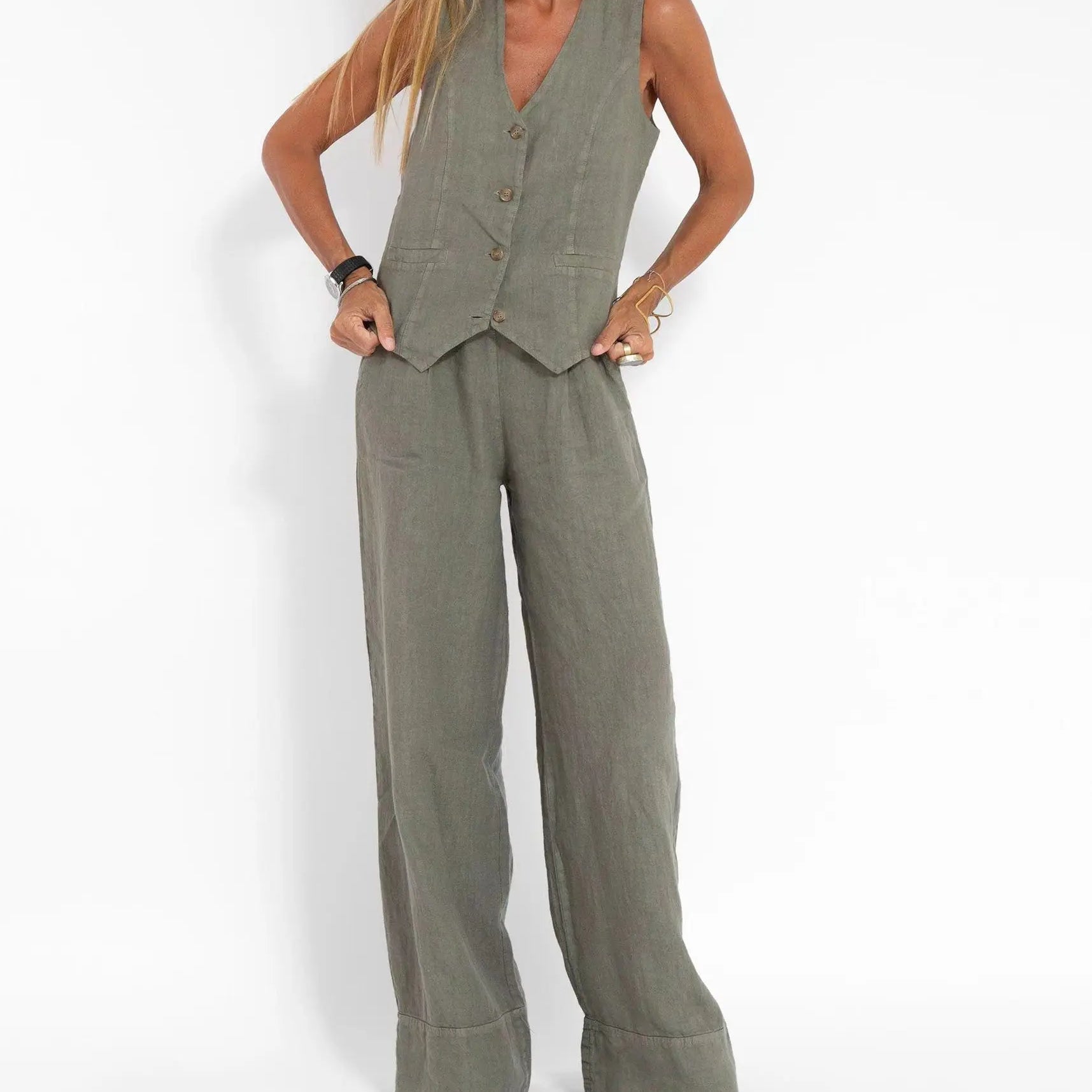 Katja | Conjunto de lino