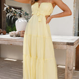 Ada - Vestido midi de tirantes